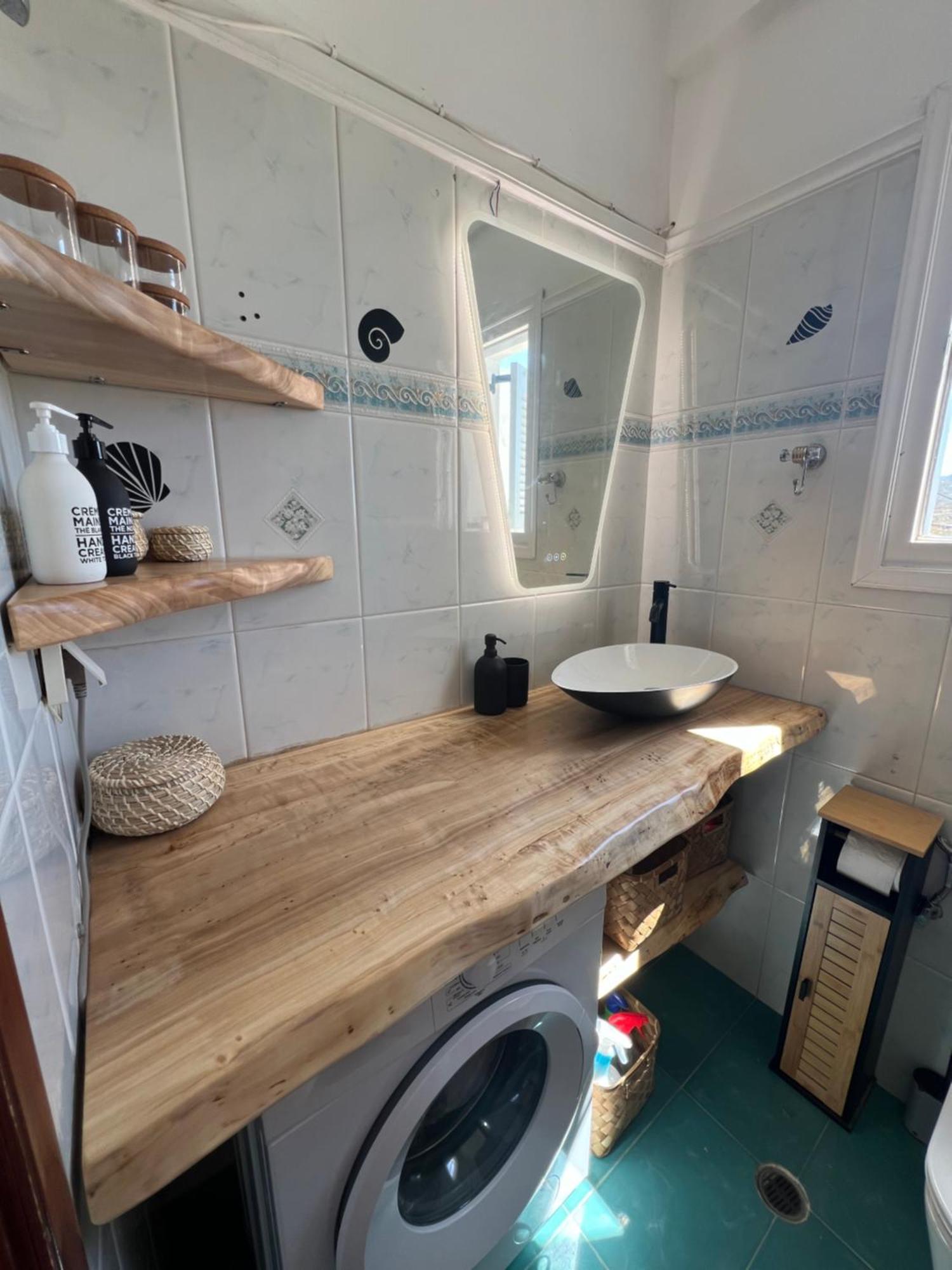 Blue House Apartment Naousa  Bagian luar foto