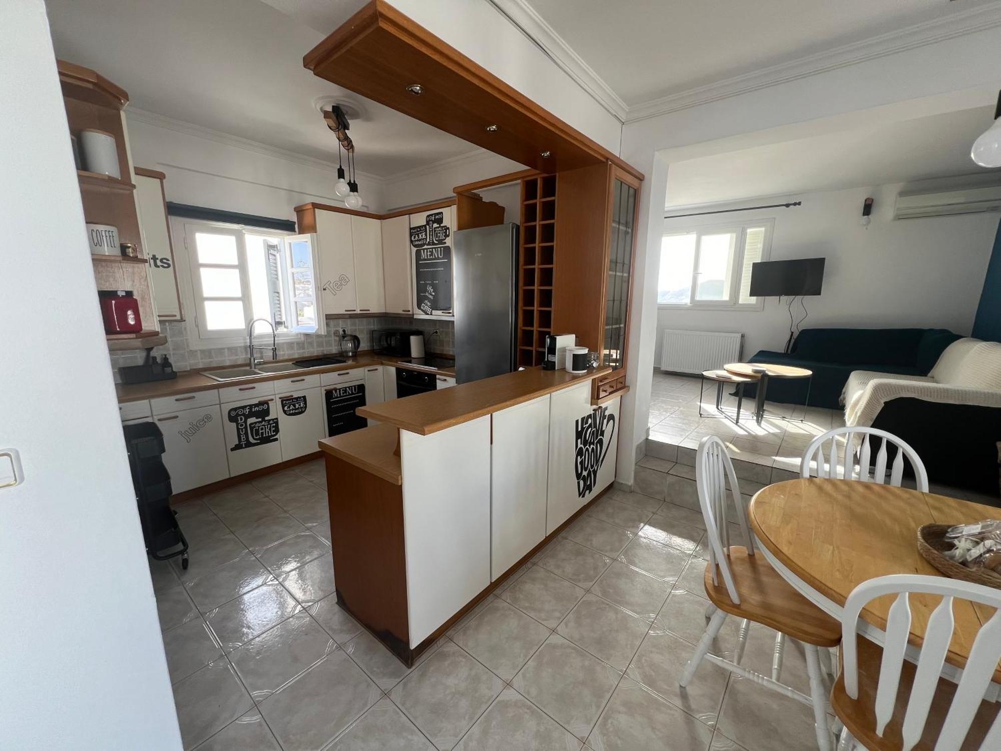 Blue House Apartment Naousa  Bagian luar foto
